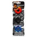 Trzypak pierścieni - Oxballs Ringer of Do-Nut 1 3-pack Multi