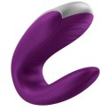 Wibrator dla par - Satisfyer Double Fun Violet