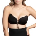 Biustonosz samonośny - Bye Bra Lace-It Bra Miseczka D Black