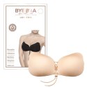 Biustonosz samonośny - Bye Bra Lace-It Bra Miseczka D Nude