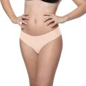 Niewidzialne stringi - Bye Bra Invisible Thong (Nude & Black 2-Pack) L