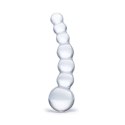 Glas Szklane dildo - Glas Curved Beaded