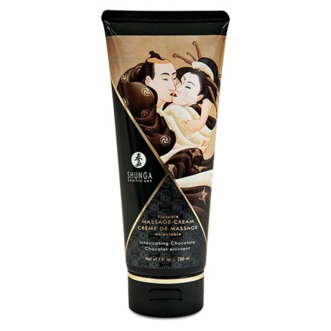 Shunga Krem do masażu - Shunga Massage Cream Chocolate 200 ml