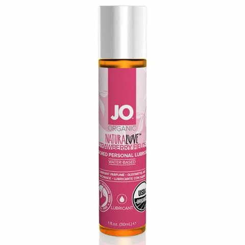 Lubrykant organiczny - System JO Organic NaturaLove Strawberry 30 ml