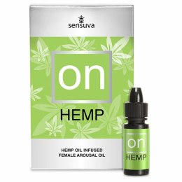 Olejek stymulujący - Sensuva ON Arousal Oil Hemp 5 ml