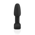 Zdalnie sterowany plug analny - B-Vibe Rimming Petite Black