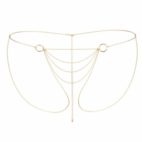 Łańcuszki jak bikini - Bijoux Indiscrets Magnifique Bikini Chain Gold Bijoux Indiscrets