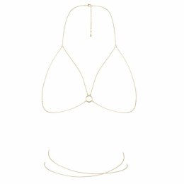 Łańcuszki jak stanik - Bijoux Indiscrets Magnifique Bra Chain Gold