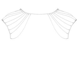 Łańcuszki na ramiona - Bijoux Indiscrets Magnifique Shoulder Jewelry Silver