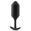 Plug analny - B-Vibe Snug Plug 3 Black