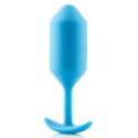 B-Vibe Plug analny - B-Vibe Snug Plug 3 Teal