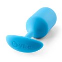 B-Vibe Plug analny - B-Vibe Snug Plug 3 Teal