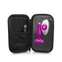 Zdalnie sterowany plug analny - B-Vibe Novice Plug Fuchsia