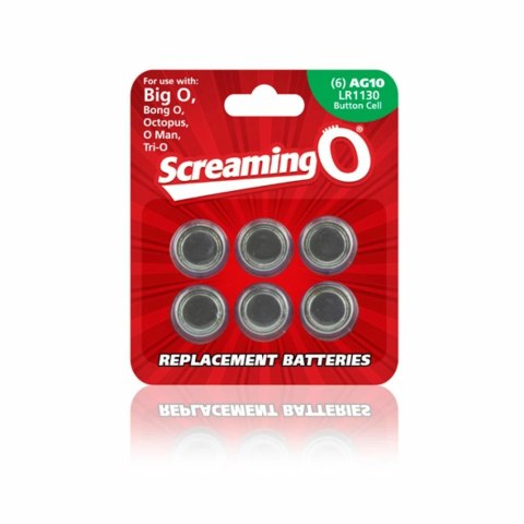 Baterie - The Screaming O Size AG-10 Batteries The Screaming O