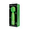 Masażer świecący w ciemności - Bodywand Glow In The Dark Wand Massager Green