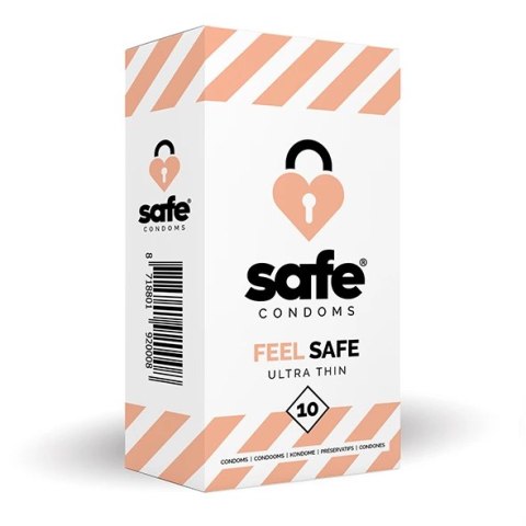 Safe Prezerwatywy cienkie - Safe Feel Safe 10 szt