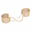 Kajdanki - Bijoux Indiscrets Desir Metallique Cuffs Gold