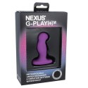 Plug analny wibrujący - Nexus G-Play+ Medium Purple