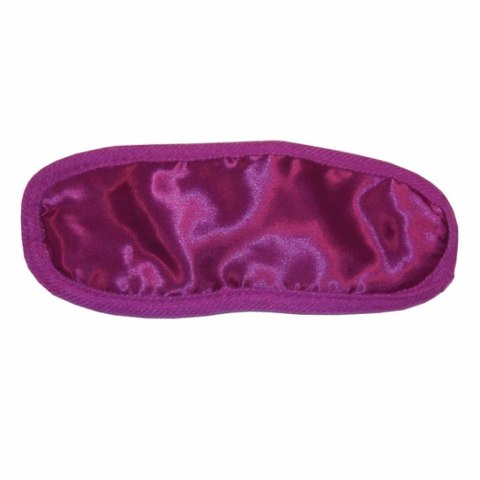 Maska na oczy - S&M Satin Blindfold Hot Pink