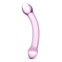 Szklane dildo - Glas Double Trouble Purple