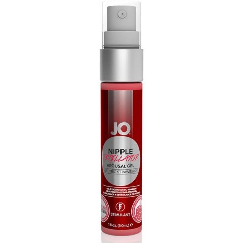 System Jo Żel stymulujący sutki - System JO Nipple Titillator Strawberry 30 ml