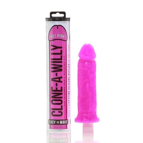 Zestaw do klonowania penisa różowy - Clone A Willy Kit Hot Pink