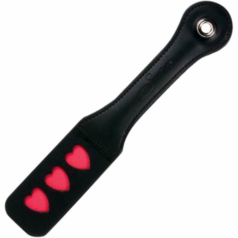 Sportsheets Packa - Sportsheets Leather Impression Paddle "Hearts"