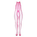 Bodystocking z dekoltem w szpic XL/XXXXL