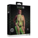 Ouch! by Shots Bodystocking z dekoltem w szpic XL/XXXXL Ouch! by shots