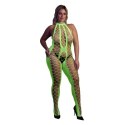 Ouch! by Shots Bodystocking z dekoltem w szpic XL/XXXXL Ouch! by shots