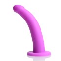 XR Brands Silikonowe dildo G-Spot z uprzężą XR Brands