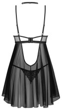 Obsessive - Seksowna Babydoll Ze Stringami I Chokerem Donarella XS/S