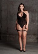 Le desir - Body z paskami Metis Plus Size Le Désir by Shots