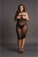 Le desir - Sukienka długa z siateczki Plus Size Le Désir by Shots