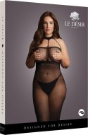 Le desir - Sukienka długa z siateczki Plus Size Le Désir by Shots