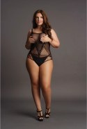 Le Désir by Shots Le desir - Body z maskującymi bokami Plus Size