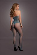 Le desir - Bodystocking z kabaretką XS-XL