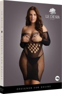 Le Désir by Shots Le desir - Sukienka mini z długim rękawem Plus Size