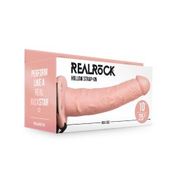 RealRock - Dildo StrapOn regulowany pasek 24,5 cm