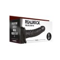 RealRock - Dildo StrapOn z jądrami 15,5 cm