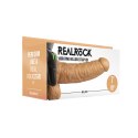 RealRock by Shots RealRock - Wibrator - dildo z jądrami na pasku 18 cm