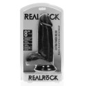 RealRock by Shots RealRock - Extra cienkie realistyczne dildo z jądrami 20,3 cm