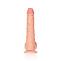 RealRock by Shots RealRock - Proste realistyczne dildo z jądrami i przyssawką 30,5 cm