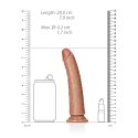 RealRock by Shots RealRock - Cienkie realistyczne dildo z przyssawką 18 cm