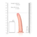 RealRock - Cienkie realistyczne dildo z przyssawką 18 cm