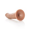 RealRock by Shots RealRock - Cienkie realistyczne dildo z przyssawką 20,5 cm