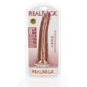 RealRock by Shots RealRock - Cienkie realistyczne dildo z przyssawką 20,5 cm