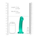 RealRock by Shots RealRock - Dildo z przyssawką gładkie 17 cm