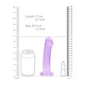 RealRock by Shots RealRock - Dildo z przyssawką gładkie 17 cm