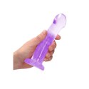 RealRock by Shots RealRock - Dildo z przyssawką gładkie 17 cm